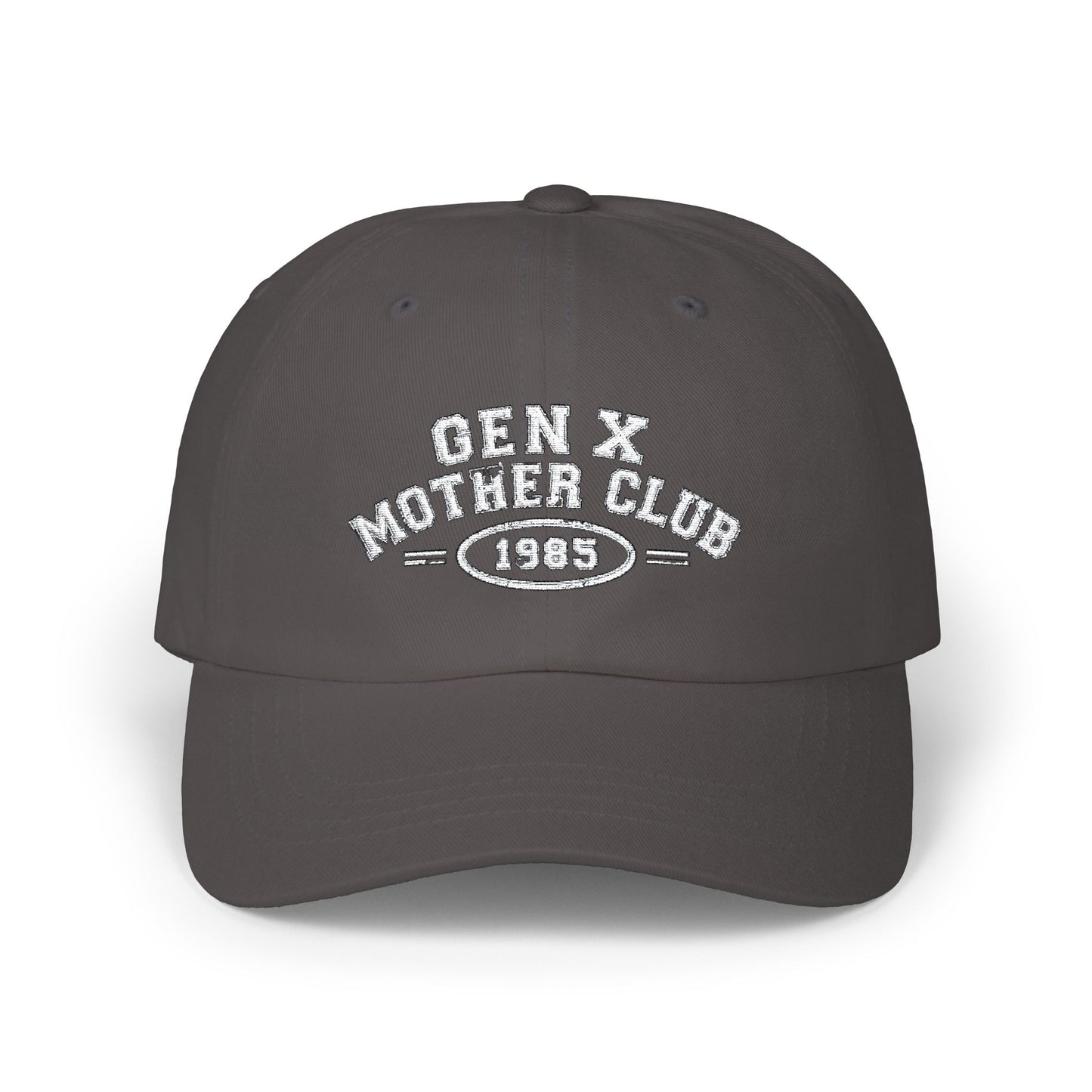 Gen X Mother Club Dad Cap — Vintage '65 Club Embroidered Baseball Hat
