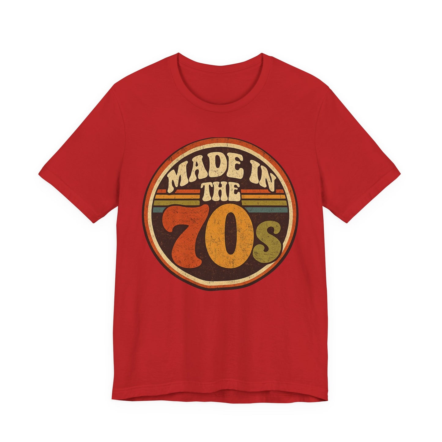Made in the 70s Retro T-Shirt — Vintage 1970s Birth Year Tee