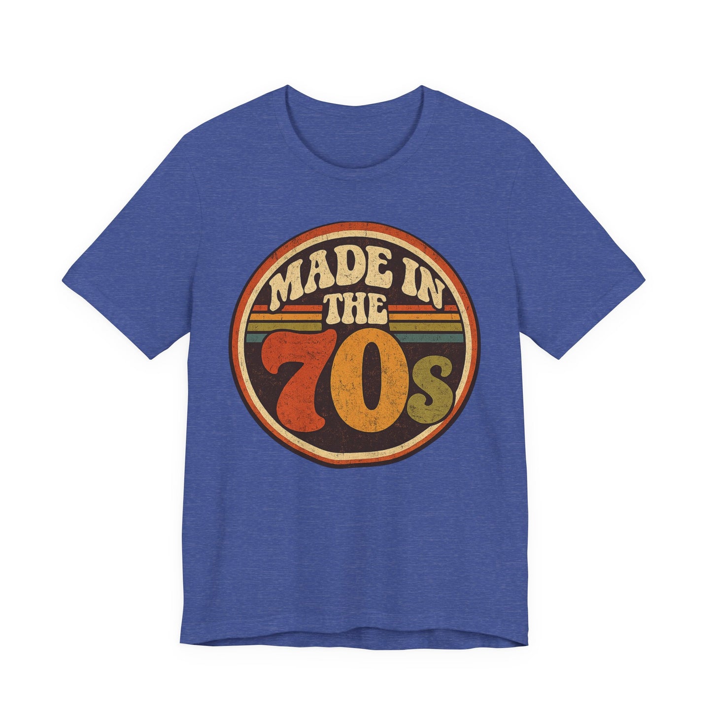 Made in the 70s Retro T-Shirt — Vintage 1970s Birth Year Tee