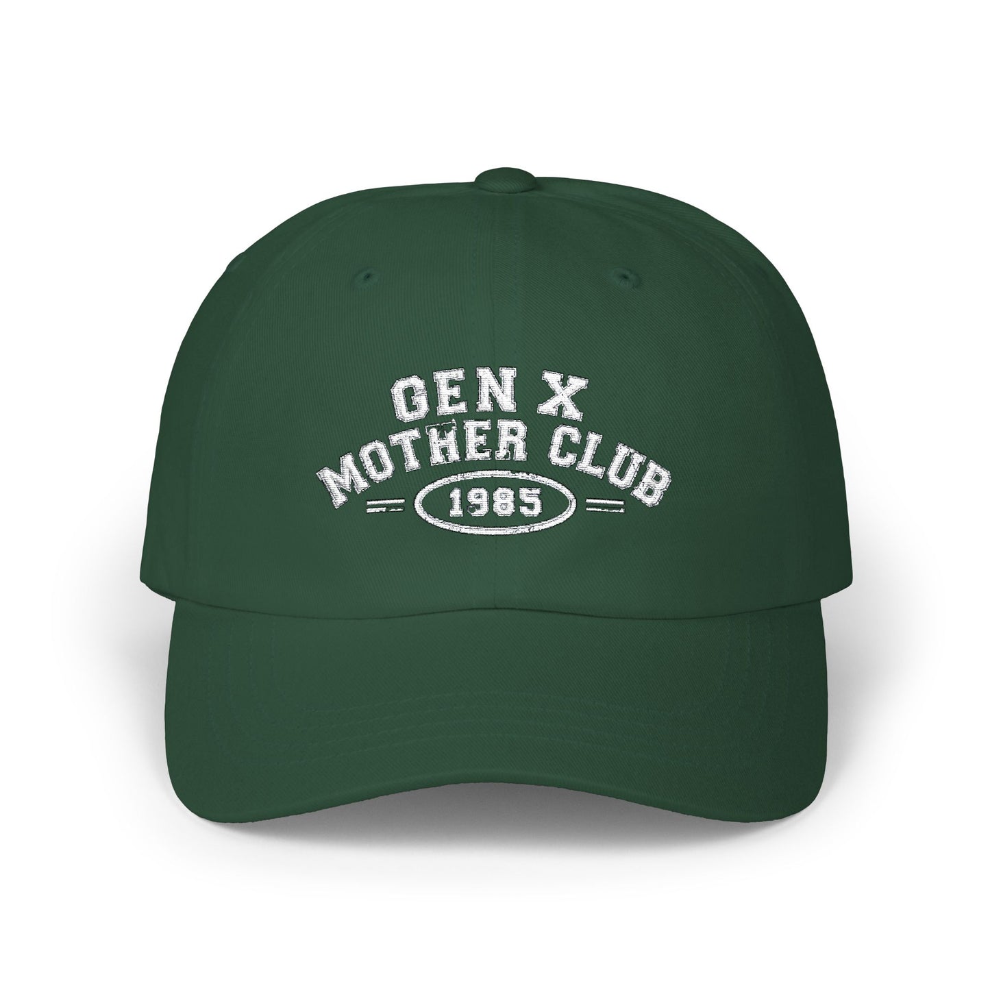 Gen X Mother Club Dad Cap — Vintage '65 Club Embroidered Baseball Hat