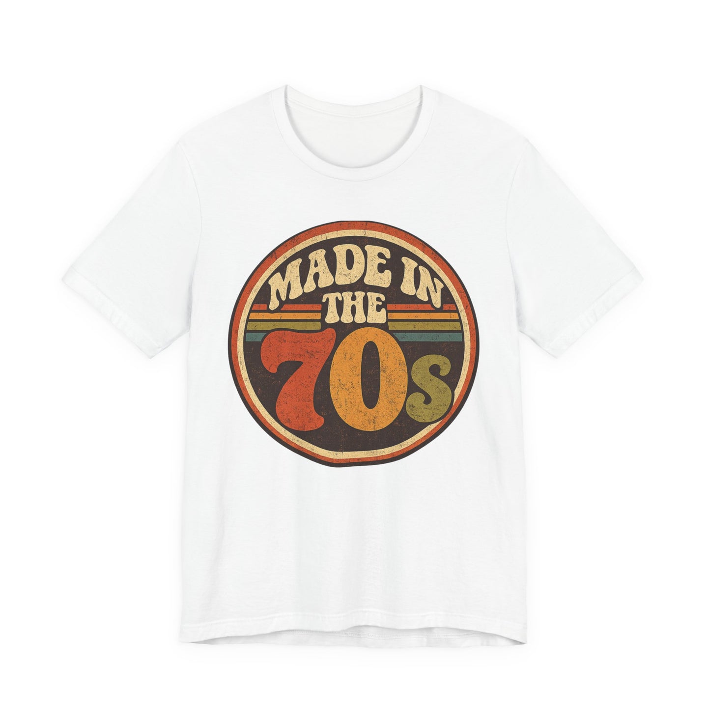 Made in the 70s Retro T-Shirt — Vintage 1970s Birth Year Tee