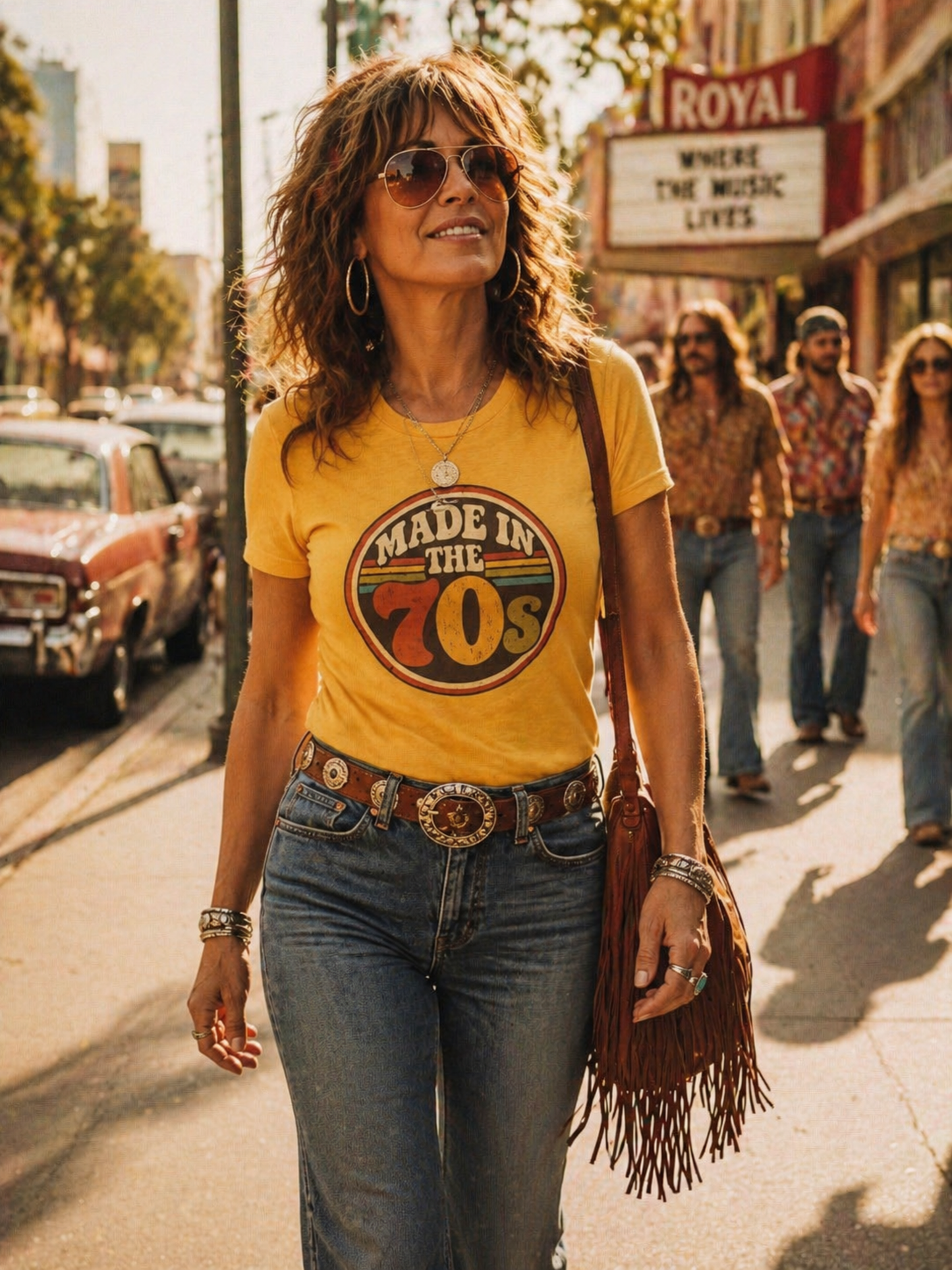 Made in the 70s Retro T-Shirt — Vintage 1970s Birth Year Tee