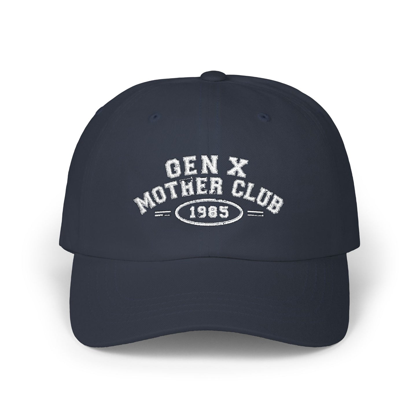 Gen X Mother Club Dad Cap — Vintage '65 Club Embroidered Baseball Hat