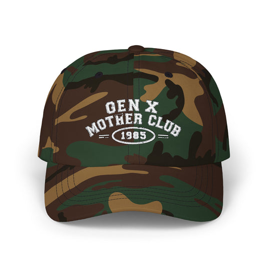 Gen X Mother Club Dad Cap — Vintage '65 Club Embroidered Baseball Hat